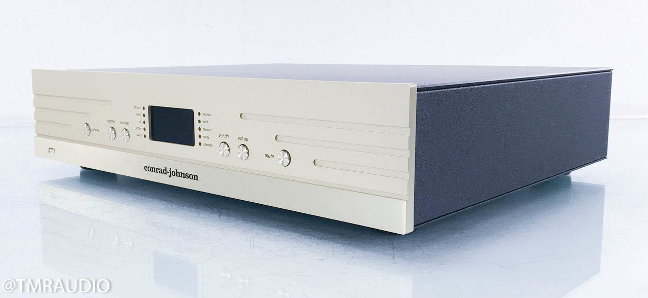 40th Verse, Same as the First: Conrad Johnson ET7 Tube Hybrid Preamplifier Review