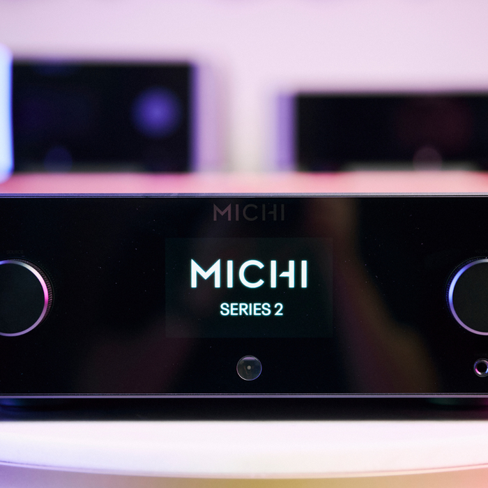 Michi P5 Preamplifier in TMRs listening Room 