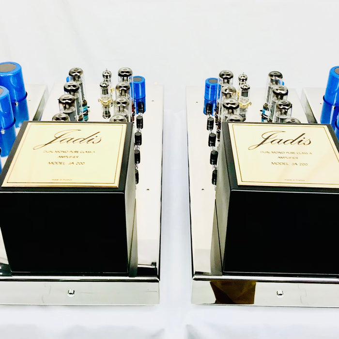 Jadis JA 200 Review: Chrome, Class-A Power, and the Magic of French Tube Design
