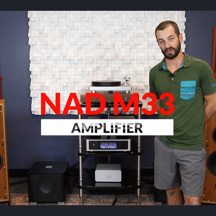 Synergistic Setups: Finding a Match for the NAD M33