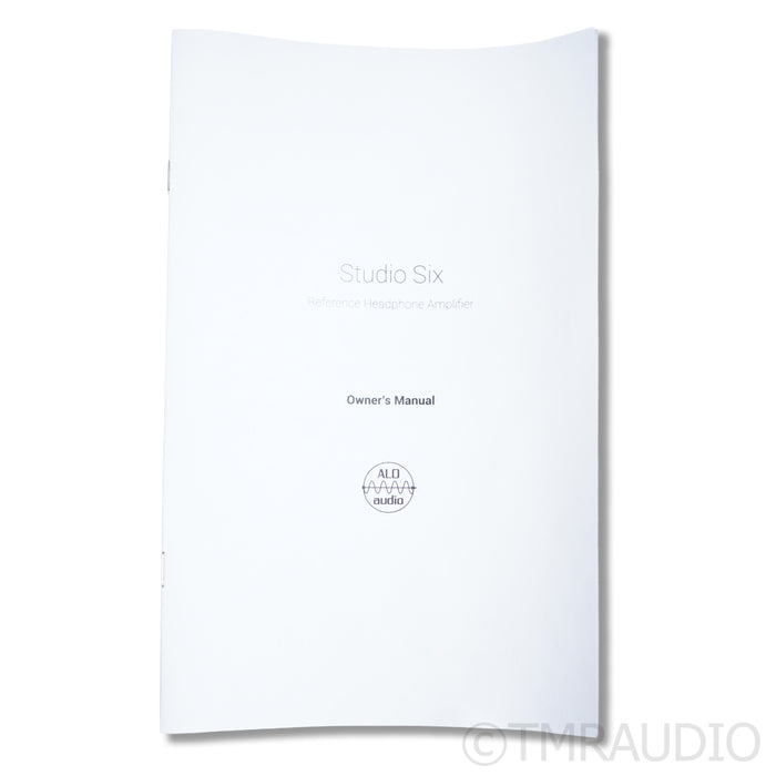 ALO Audio Studio Six Tube Headphone Amplifier