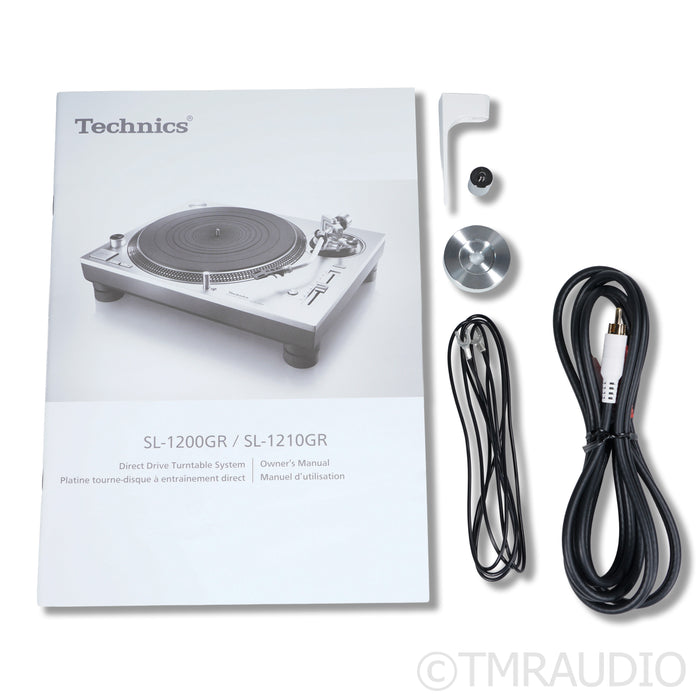 Technics SL-1210GR Turntable; No Cartridge