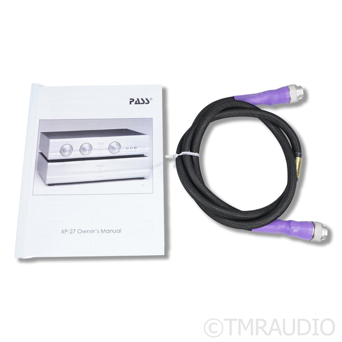 Pass Labs XP-27 MM/MC Phono Preamplifier; Upgraded Umbilical Cable