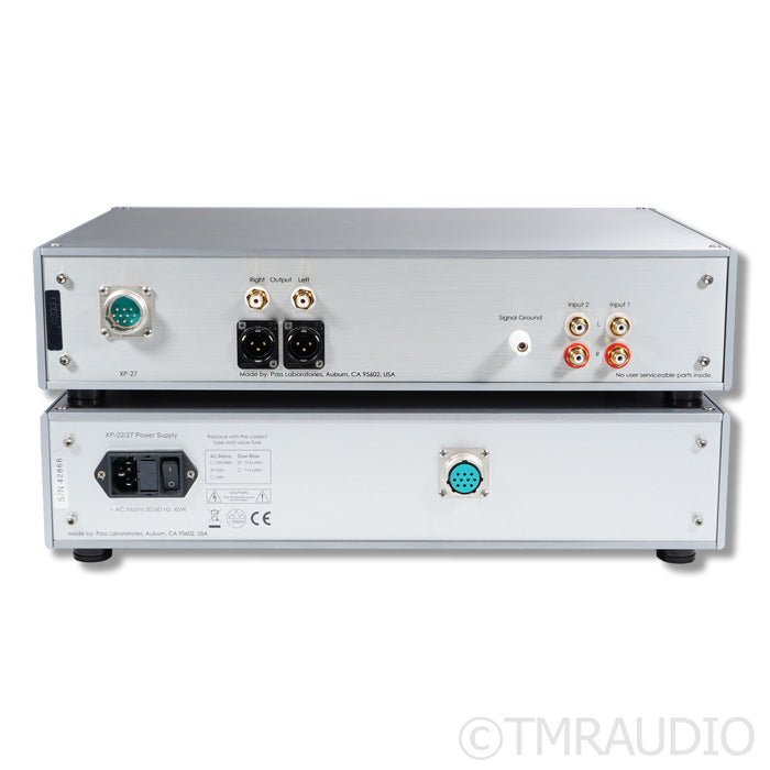 Pass Labs XP-27 MM/MC Phono Preamplifier; Upgraded Umbilical Cable