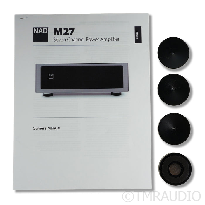 NAD Masters Series M27 Seven-Channel Power Amplifier