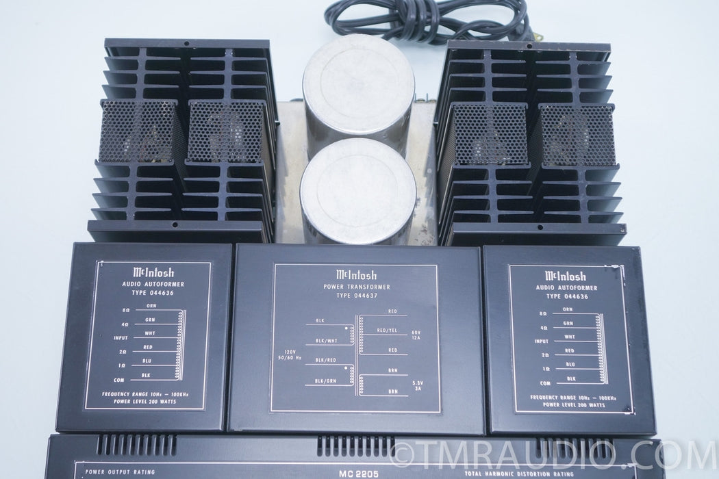 McIntosh MC2205 Stereo Power Amplifier in Factory Box (205w x2)