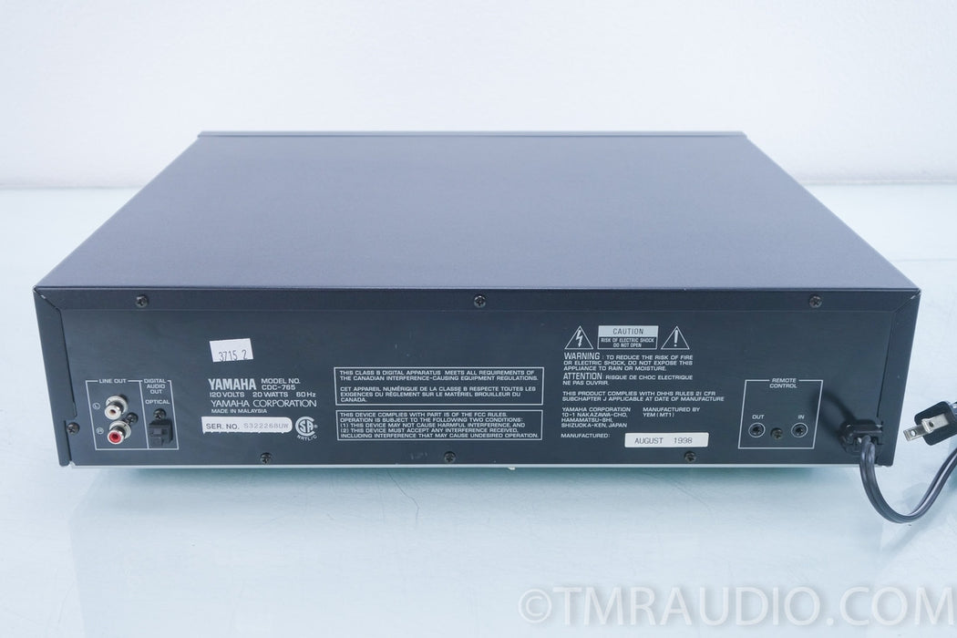 Yamaha CDC-765 5 Disc CD Changer / Player
