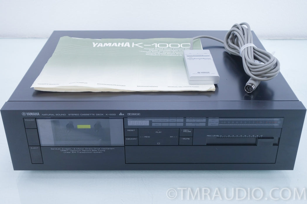 Yamaha K-1000 Stereo Cassette Deck in Factory Box