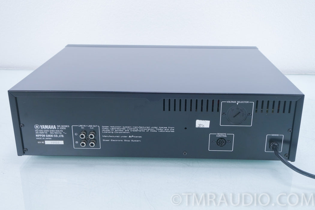 Yamaha K-1000 Stereo Cassette Deck in Factory Box