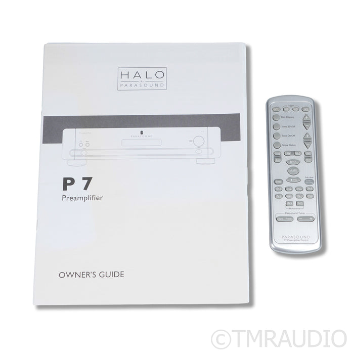Parasound Halo P7 7.1-Channel Preamplifier; MM/MC Phono