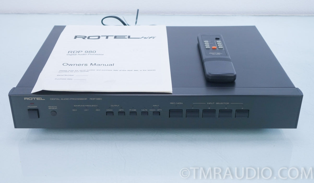 Rotel RDP-980 Digital Audio Processor / DAC / Preamplifier in Factory Box