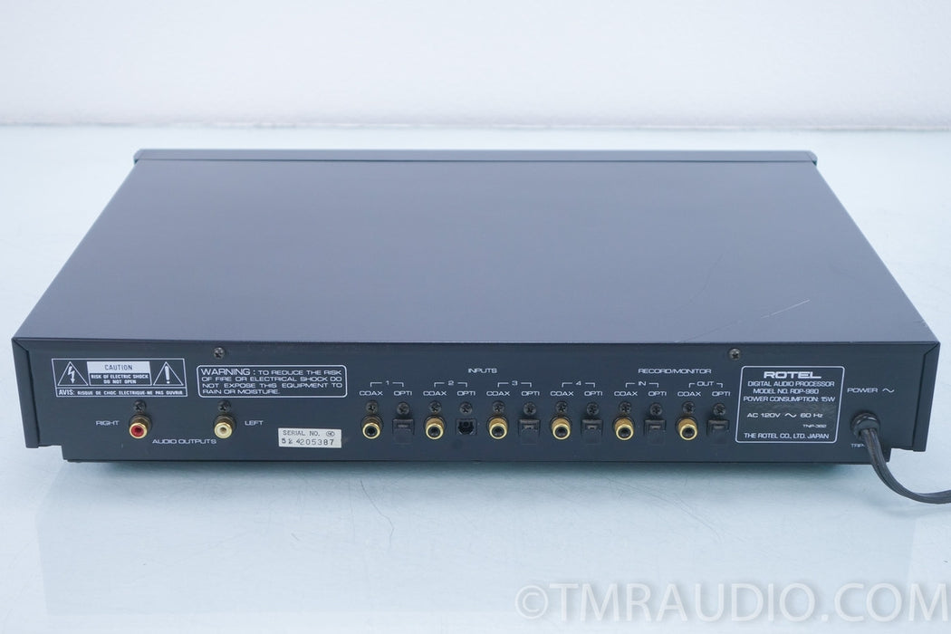 Rotel RDP-980 Digital Audio Processor / DAC / Preamplifier in Factory Box