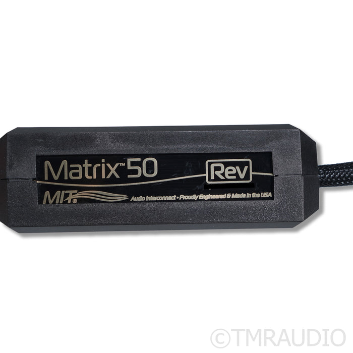 MIT Matrix 50 REV RCA Cables; 1m