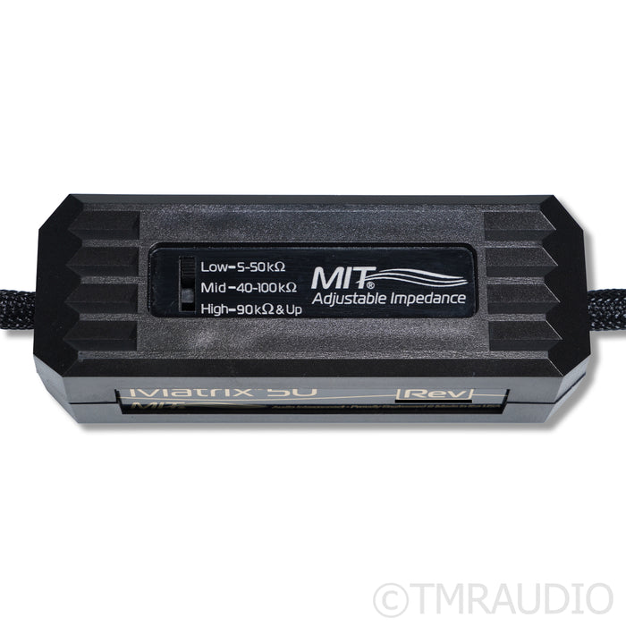 MIT Matrix 50 REV RCA Cables; 1m