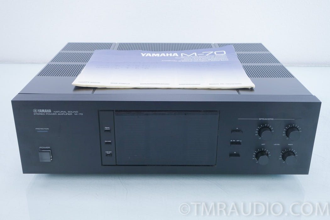 Yamaha M-70 Stereo Power Amplifier in Factory Box