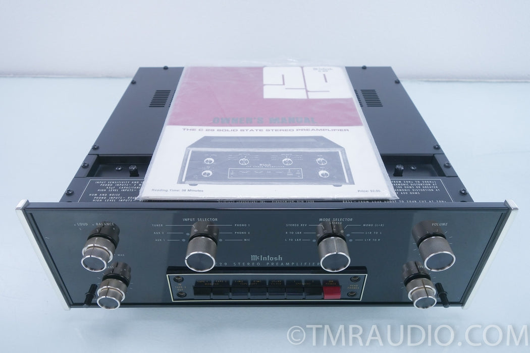 McIntosh C29 Vintage Stereo Preamplifier, Preamp in Factory Box