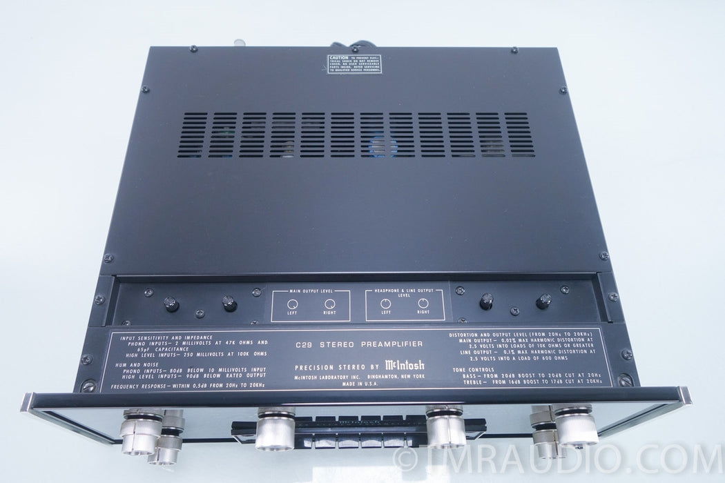 McIntosh C29 Vintage Stereo Preamplifier, Preamp in Factory Box