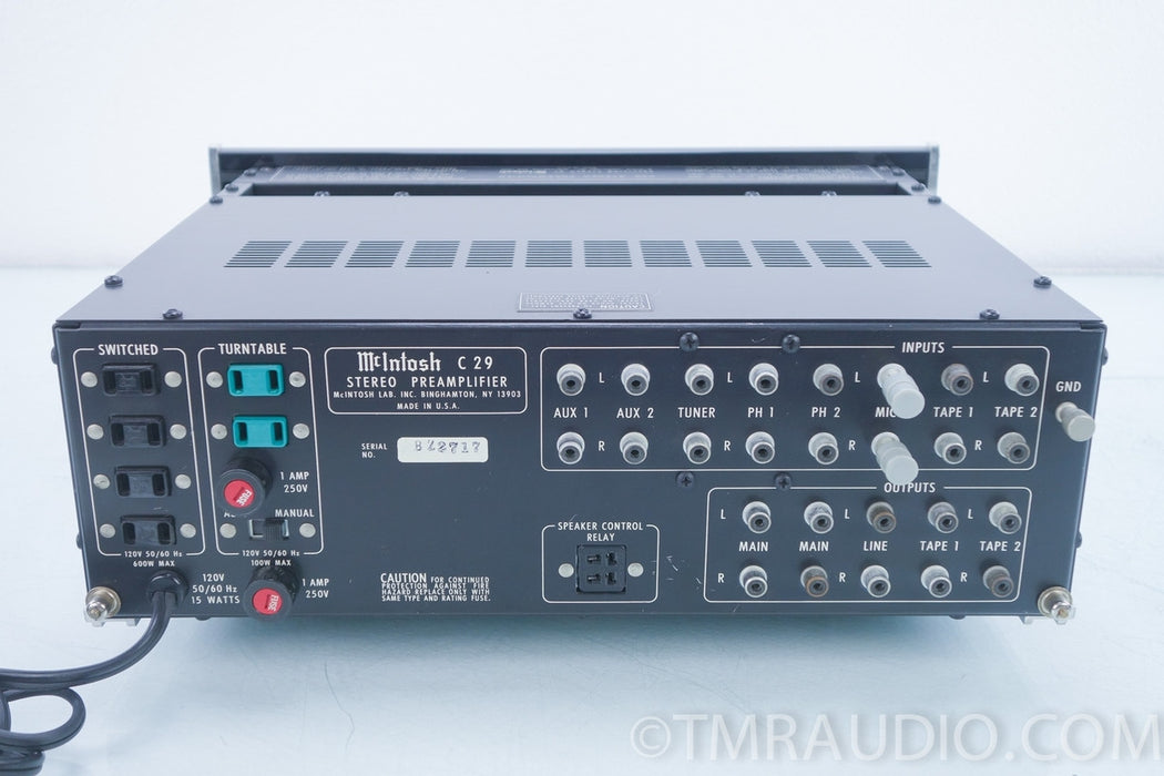 McIntosh C29 Vintage Stereo Preamplifier, Preamp in Factory Box