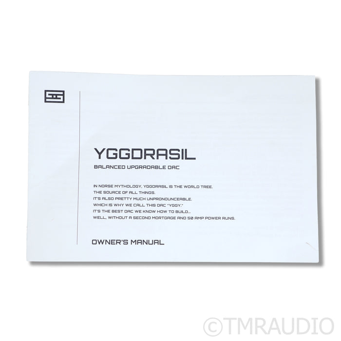 Schiit Audio Yggdrasil "Less Is More" DAC