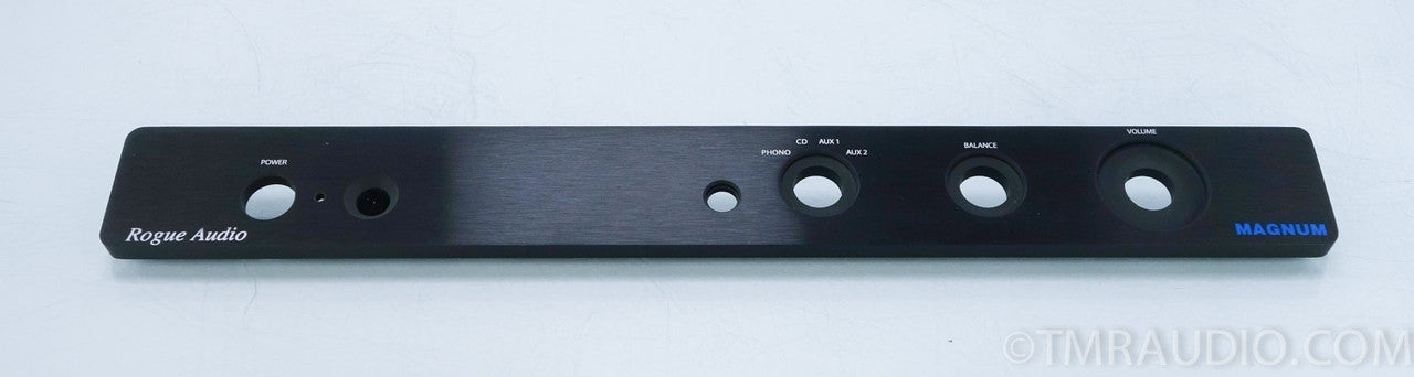 Rouge Audio Cronos Integrated Amplifier Faceplate Black