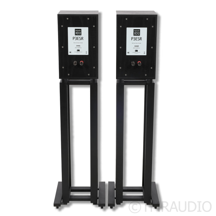 Harbeth P3ESR-XD2 Bookshelf Speakers; Ton Trager Stands