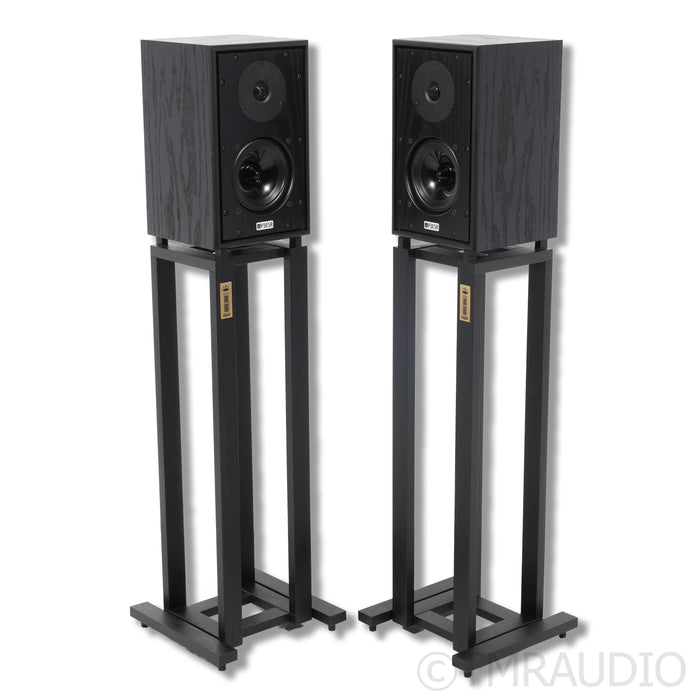 Harbeth P3ESR-XD2 Bookshelf Speakers; Ton Trager Stands