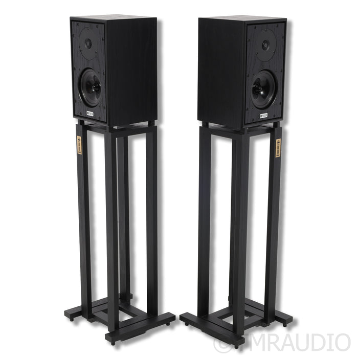 Harbeth P3ESR-XD2 Bookshelf Speakers; Ton Trager Stands