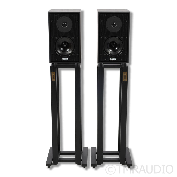 Harbeth P3ESR-XD2 Bookshelf Speakers; Ton Trager Stands