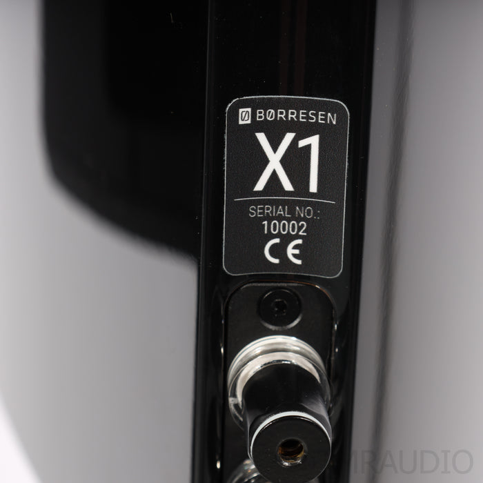 Borresen X1 Bookshelf Speakers; Stands
