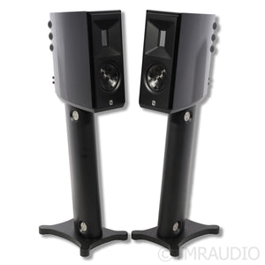 Borresen X1 Bookshelf Speakers; Stands