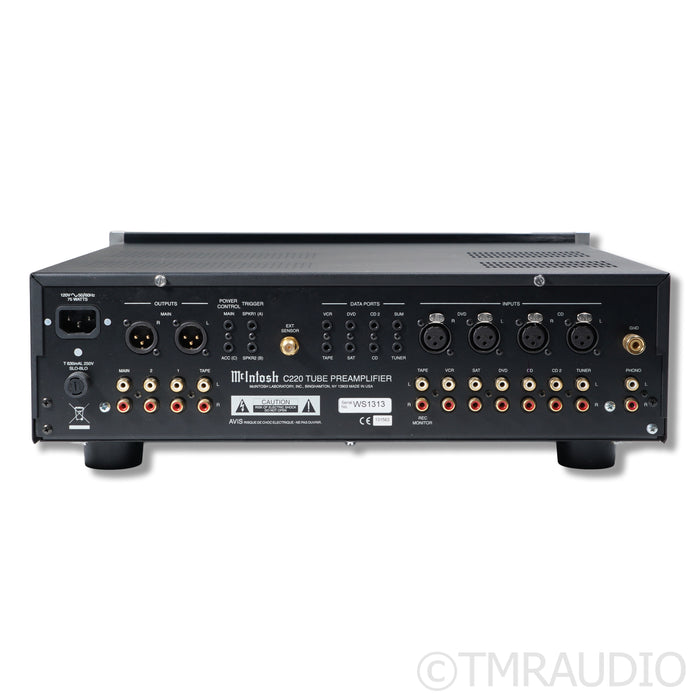McIntosh C220 Tube Preamplifier; MM Phono