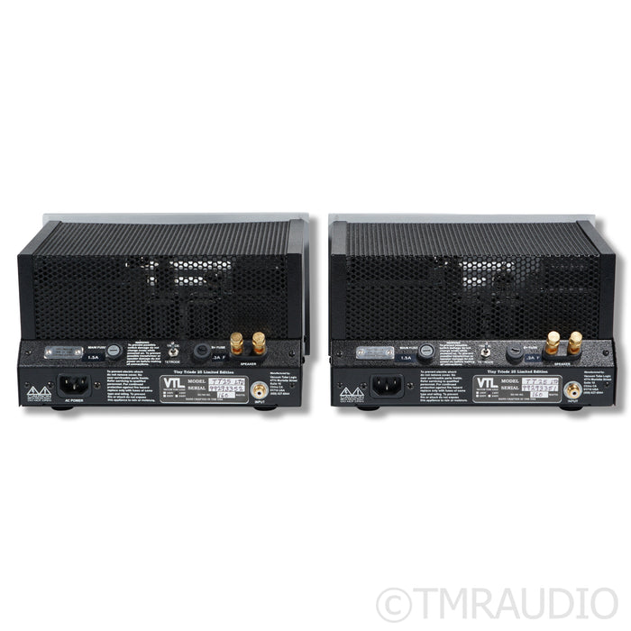 VTL TT-25 Limited Edition Monoblock Tube Power Amplifiers