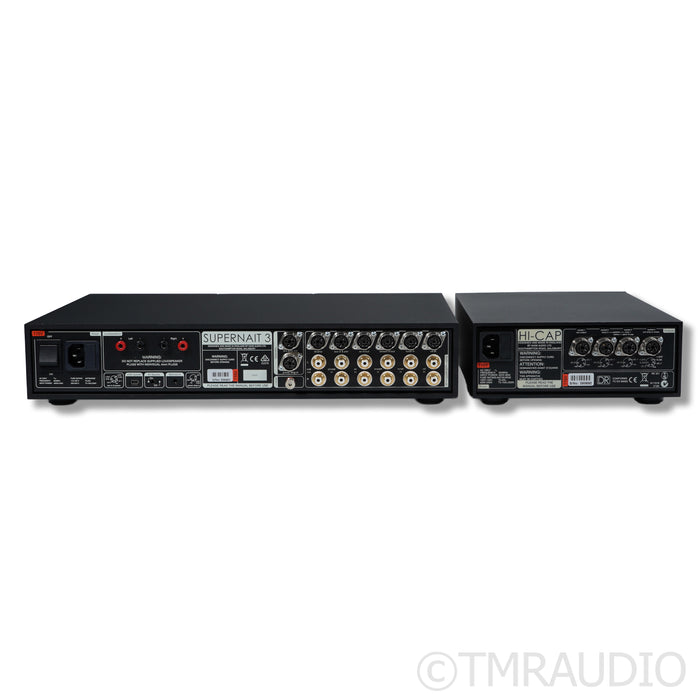 Naim Supernait 3 Integrated Amplifier; MM Phono; Hicap DR PSU