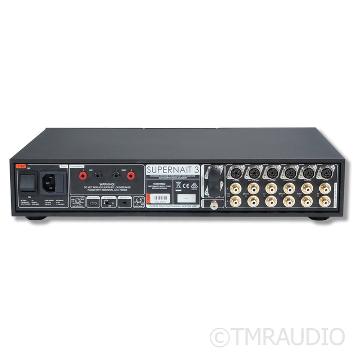 Naim Supernait 3 Integrated Amplifier; MM Phono
