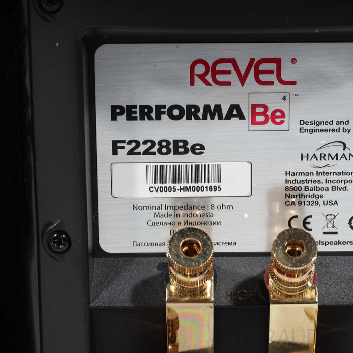 Revel Performa F228Be Floorstanding Speakers