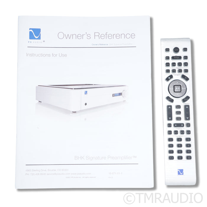 PS Audio BHK Signature Hybrid Preamplifier
