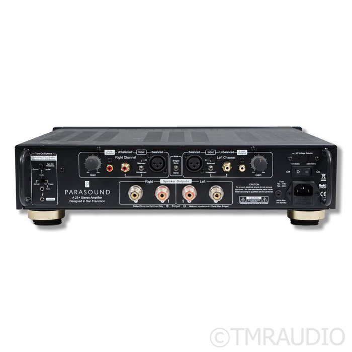 Parasound Halo A23+ Power Amplifier; Kimber Kable PK-14 Ascent Power Cable