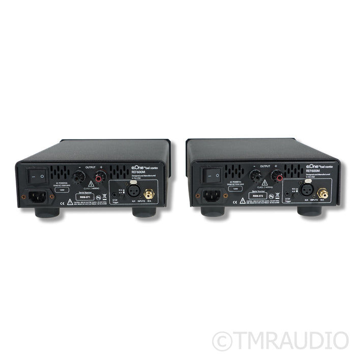 Bel Canto e.One REF600M Monoblock Power Amplifiers