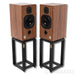 Harbeth C7ES-3 XD2 Bookshelf Speakers; Ton Trager Stands