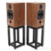 Harbeth C7ES-3 XD2 Bookshelf Speakers; Ton Trager Stands