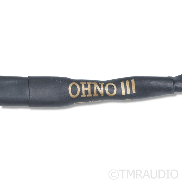 Audience OHNO III Speaker Cables; 2m