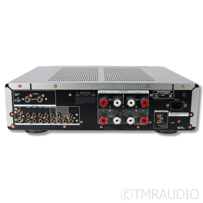 Marantz Model 50 Integrated Amplifier; MM Phono