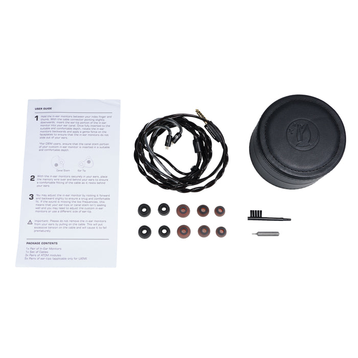 FiR Audio Radon 6 Limited Edition In-Ear Monitor Headphones; IEM