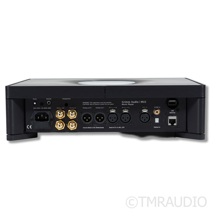 Grimm Audio MU2 Streaming DAC; 8TB SSD