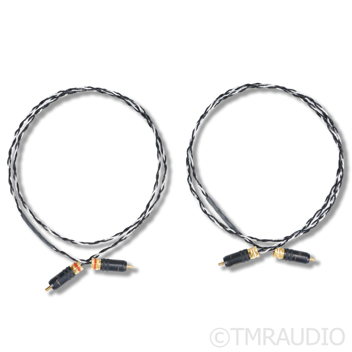 Kimber Kable Silver Streak RCA Cables; 1m