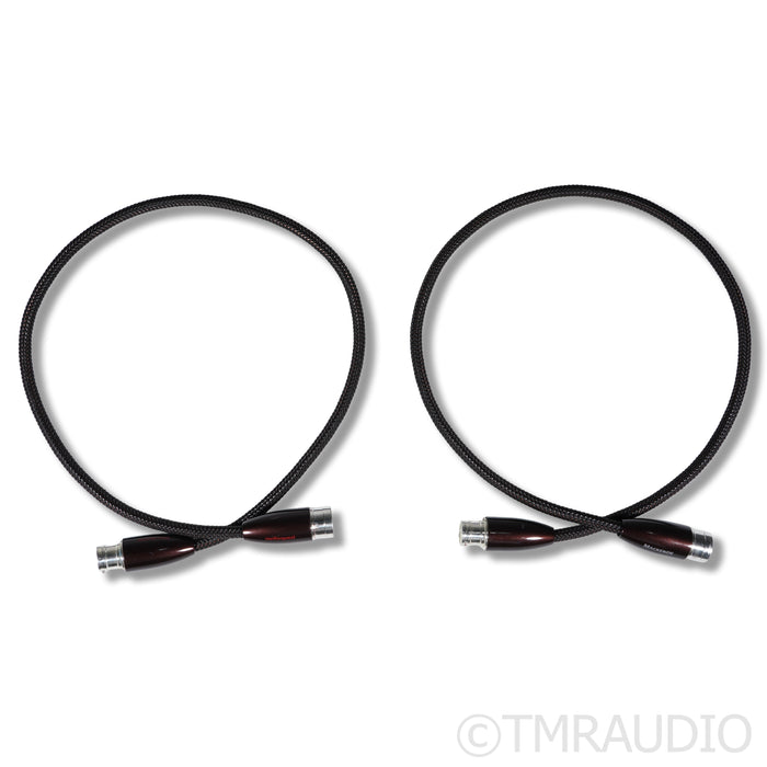 AudioQuest Mackenzie XLR Cables; 0.75m