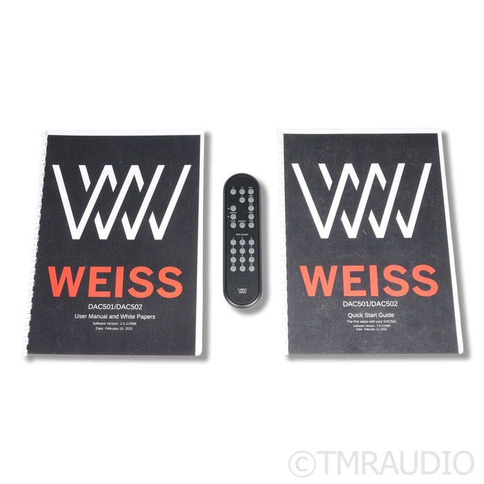 Weiss DAC502 MK.1 DAC; 2 Channel