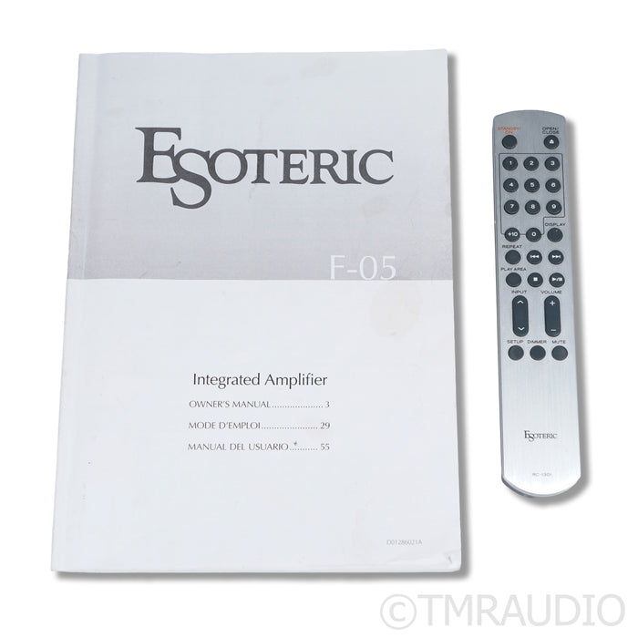 Esoteric Audio F-05 Integrated Amplifier; MM/MC Phono