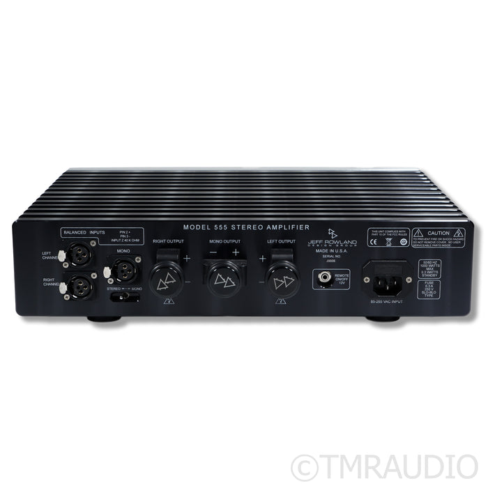 Jeff Rowland Design Model 555 Power Amplifier