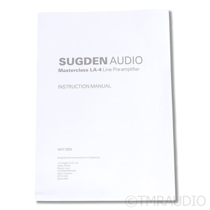 Sugden Audio Masterclass LA-4 Preamplifier